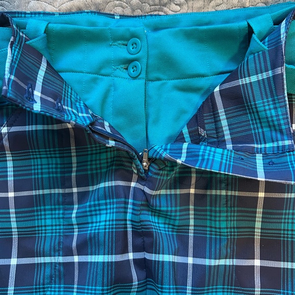 Nike Golf Tour Performance Dri-Fit Plaid Skort & Shorts Set Size 6 Resort Wear - Picture 5 of 13